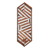 Affari of Sweden, VECTOR Väggljushållare, Brun/vit