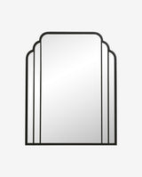 Nordal, SKYLARK spegel i järn 102×82 cm, S – svart