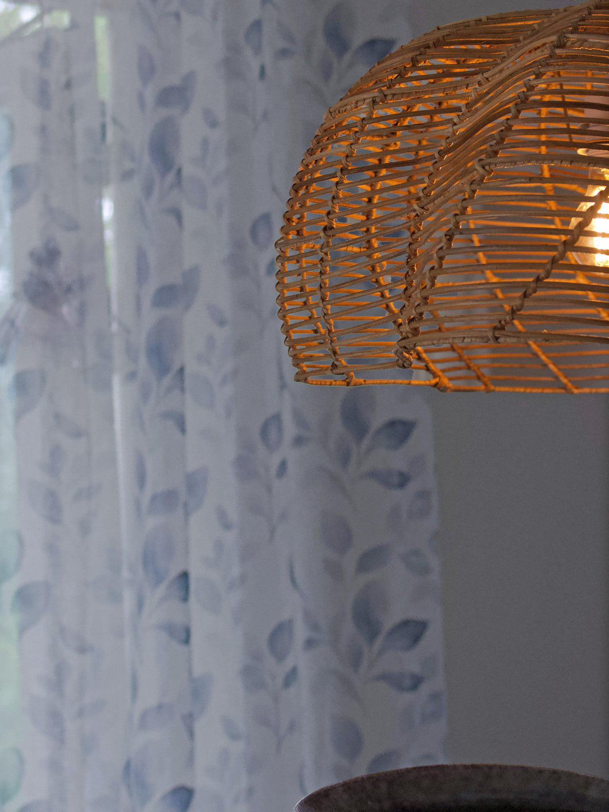 Mayla Taklampa – Natur 53 cm