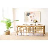 House Nordic, Matgrupp Bowen & Agustin med 6 Stolar Ek Natur