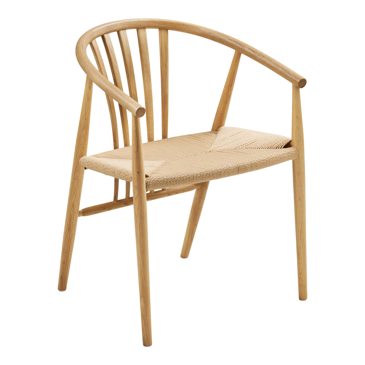 House Nordic, Matgrupp Bowen & Agustin med 6 Stolar Ek Natur