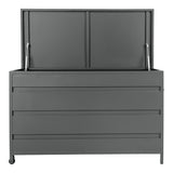 House Nordic, Cassis Dynbox Aluminium Grå Medium 450 L