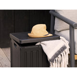House Nordic, Sobra Dynbox Plast Svart 76 L