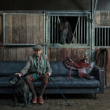 WOOOD, Rodeo Classic 3-sitssoffa ekoläder svart