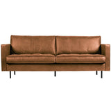 WOOOD, Rodeo Classic 2,5-sitssoffa ekoläder cognac