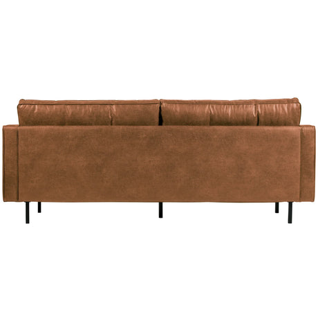 WOOOD, Rodeo Classic 2,5-sitssoffa ekoläder cognac