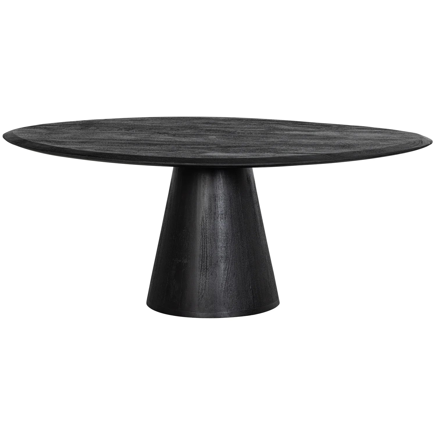 WOOOD, Posture soffbord mangoträ svart ø120 cm