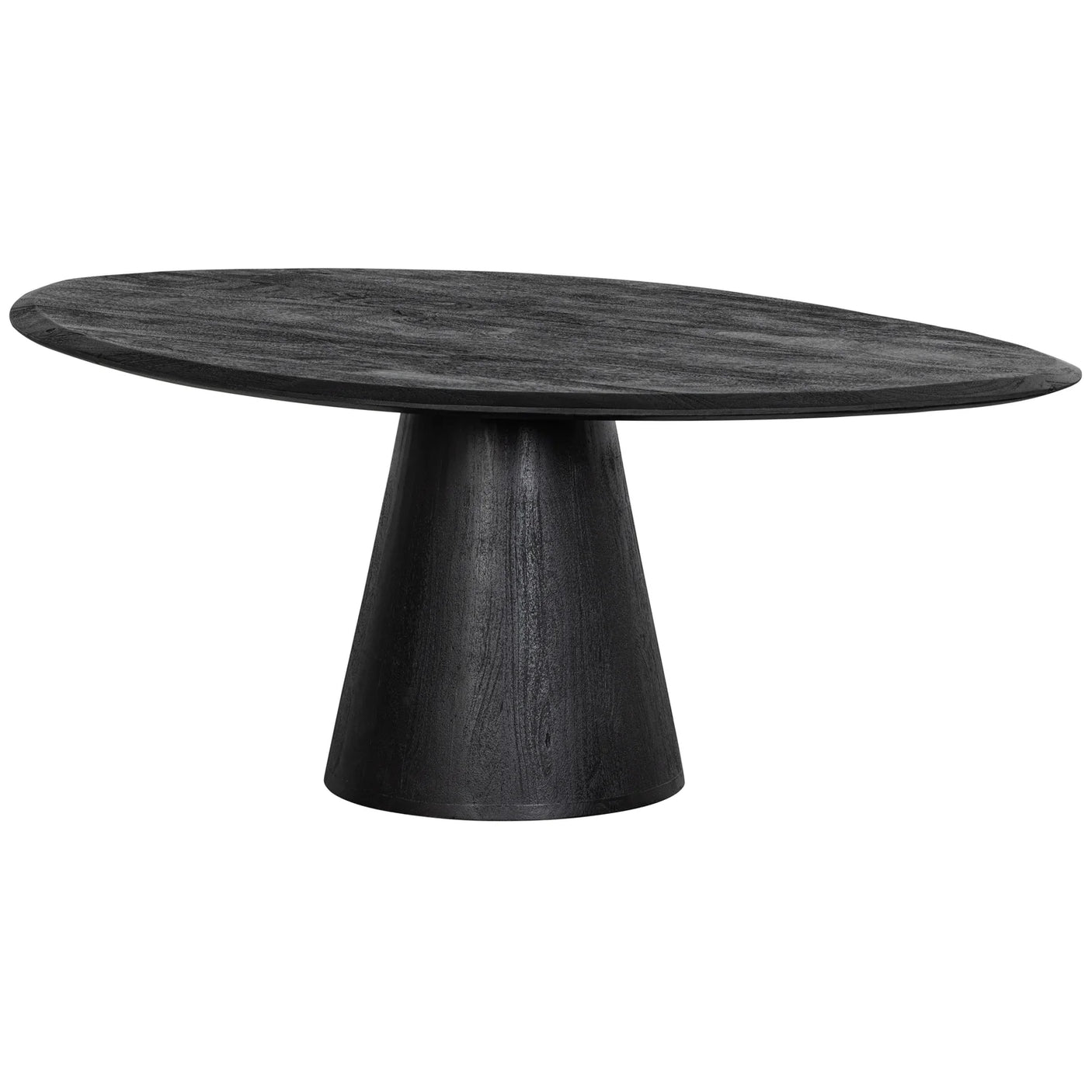 WOOOD, Posture soffbord mangoträ svart ø120 cm