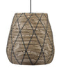 Lollo Takskärm – Natur/svart 38 cm