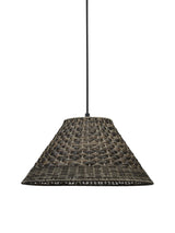Lisen Takskärm Brun natur 45cm