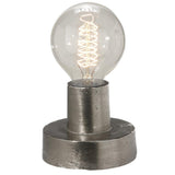 Notice Lampfot – Råsilver 12 cm