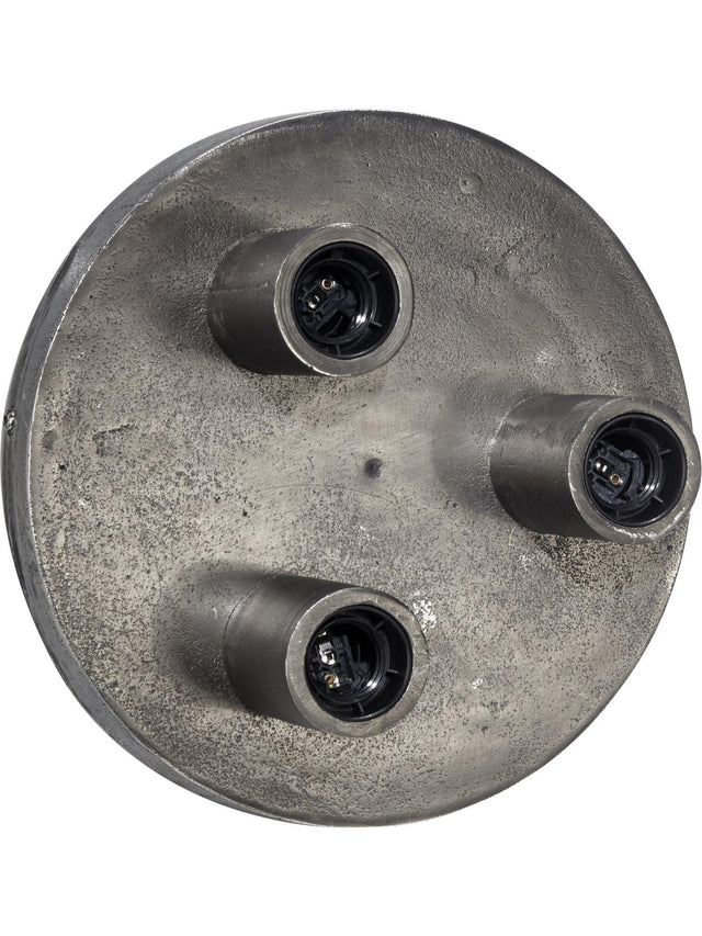 Notice Ceiling XL – Råsilver 25 cm