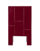 Sidobord, HDBrick, Röd