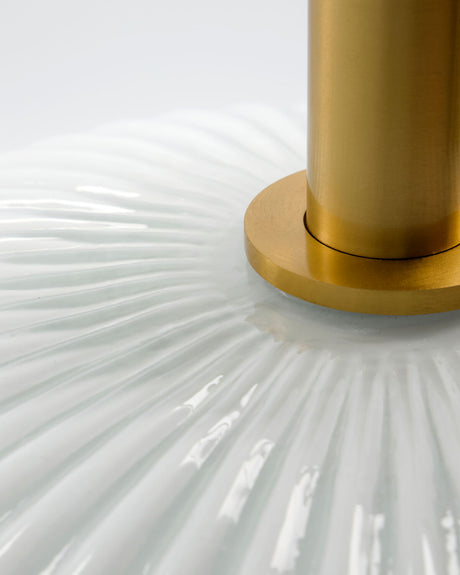 Lampa, HDFort, Antik mässingsfärg, Off-White