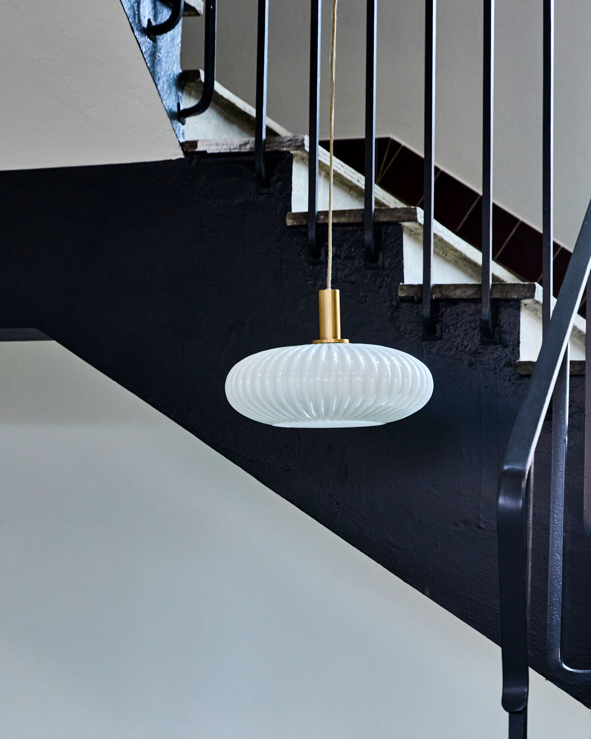 Lampa, HDFort, Antik mässingsfärg, Off-White