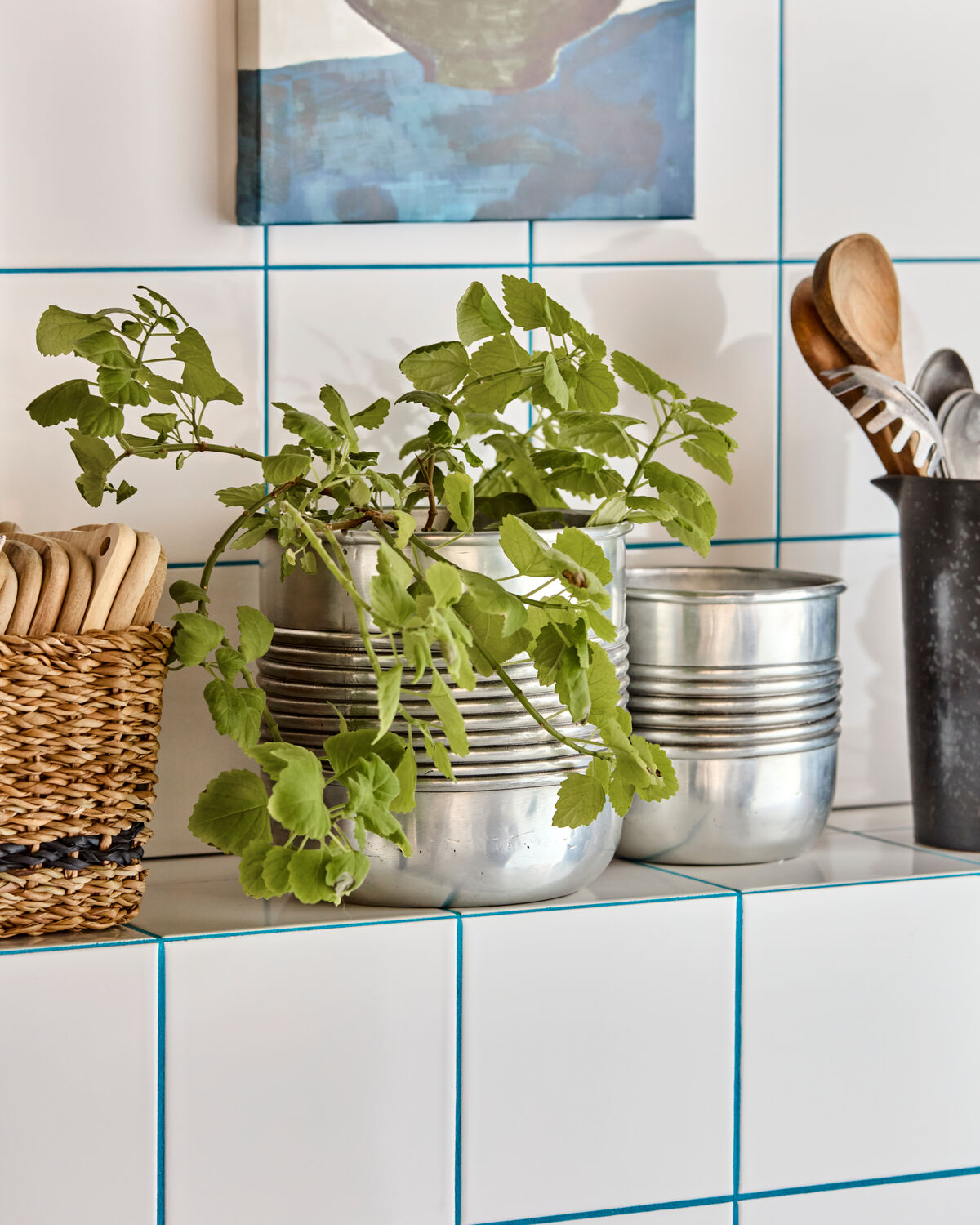 Blomkruka, HDGroove, Antik silverfinish