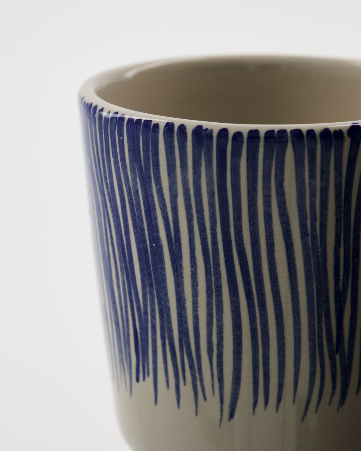 Mugg, HDDiva, Off-White, Blå