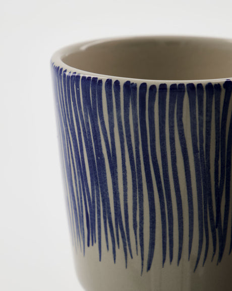 Mugg, HDDiva, Off-White, Blå