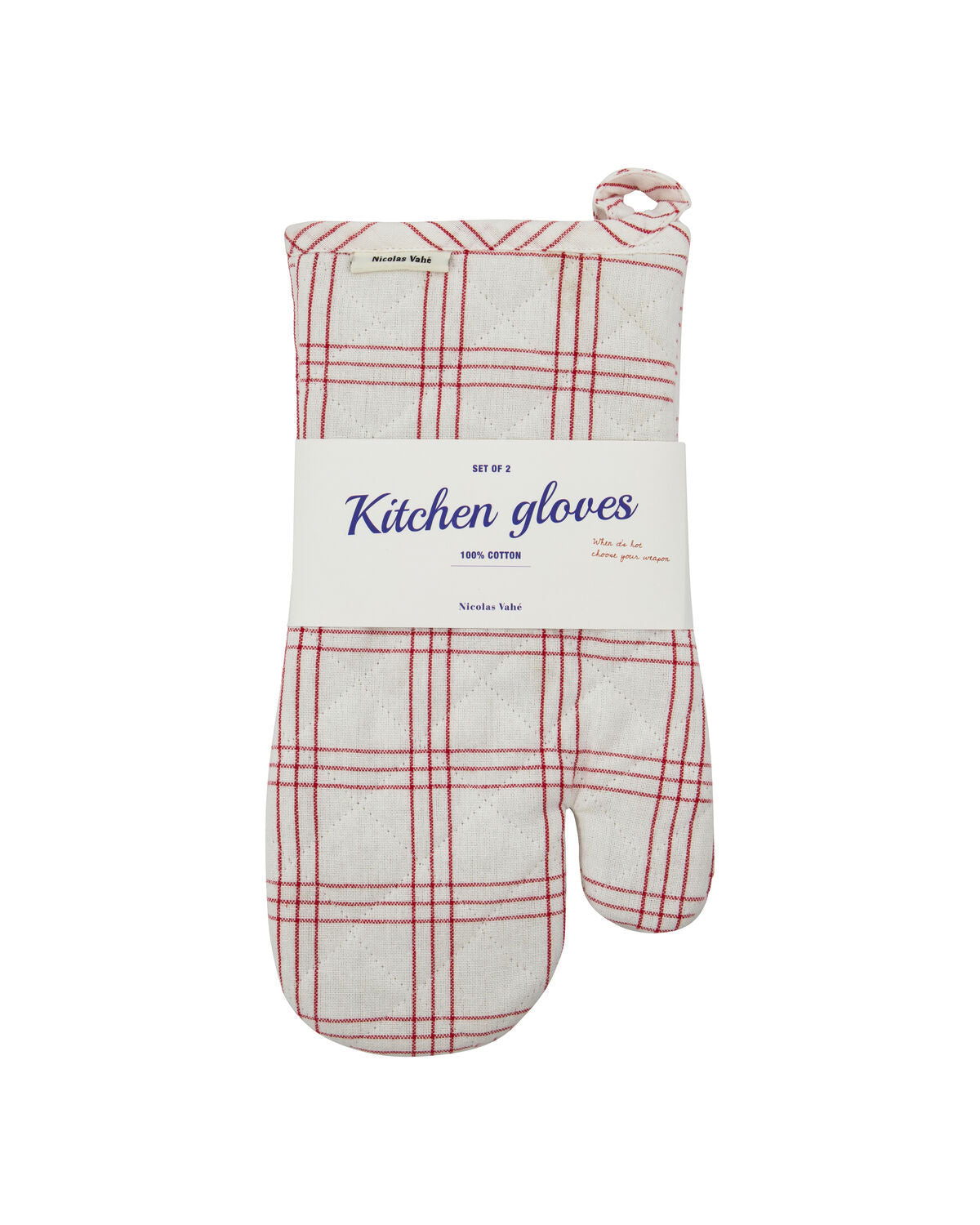 Kökshandske, NVChef, Röd