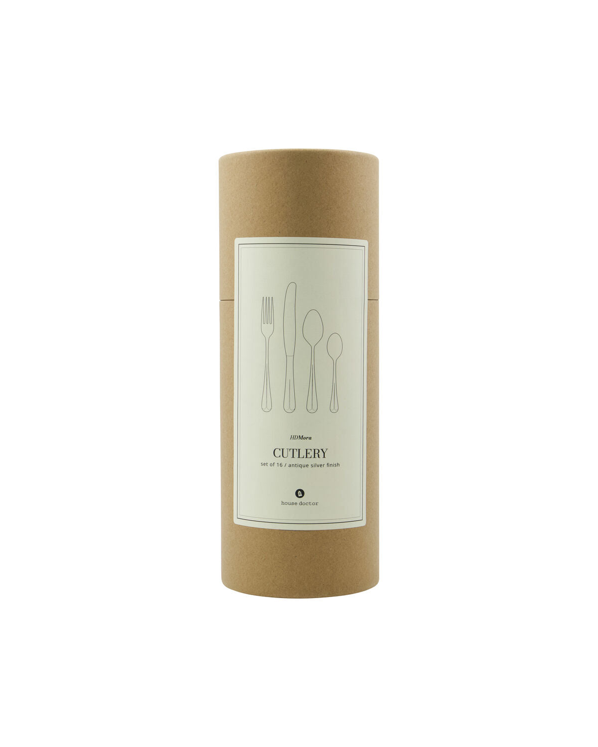 Bestickset, HDMora, Silver finish