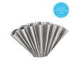 House Doctor Flood vas stor borstad silverfinish