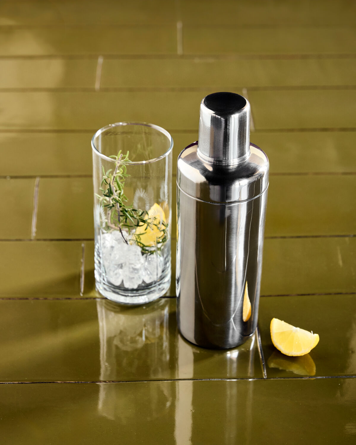 Shaker, HDKett, Silver finish