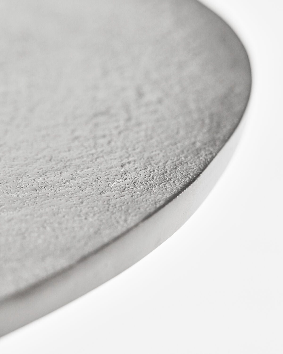 Sidobord, HDPan, Silver finish