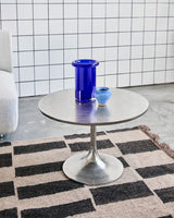 Sidobord, HDPan, Silver finish
