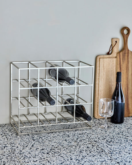 vinställ, HD12, Silver finish