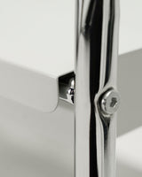 Serveringsvagn, HDRoll, Large, Off-White, Crome
