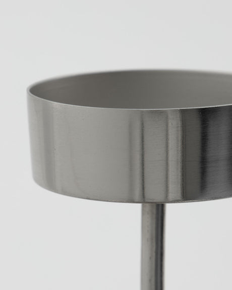 Värmeljushållare, HDAnit, Silver finish
