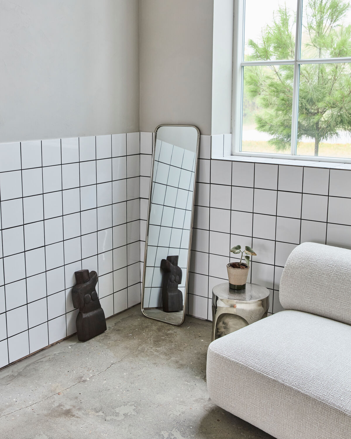 , HDMirror, Borstat silverfärg