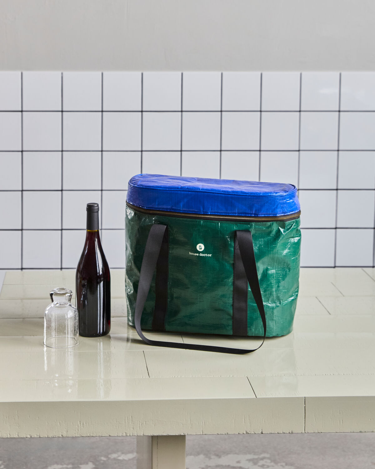 Kylväska, HDPicnic, Mörkgrön, Blå
