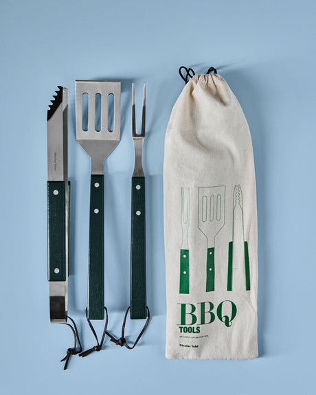 Grill set, NVBBQ, Grön