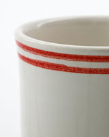 Mugg, NVBistro, Röd, Vit