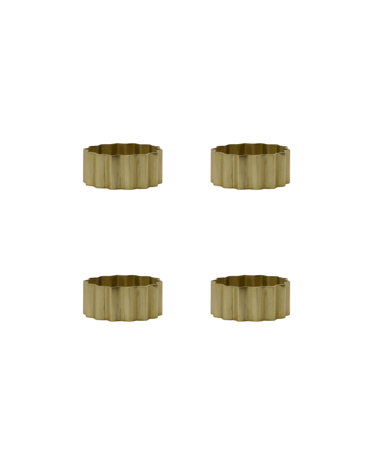 Servettringar, HDNello, Guldfinish