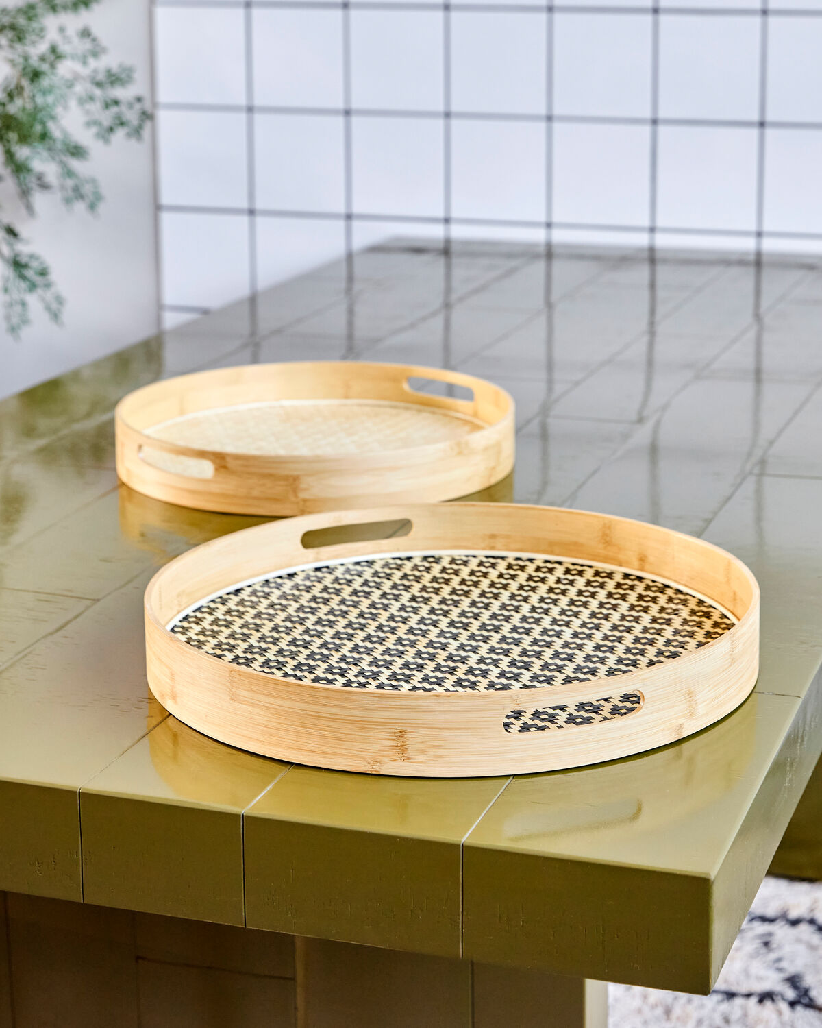 Bricka, HDTray, Svart, Natur