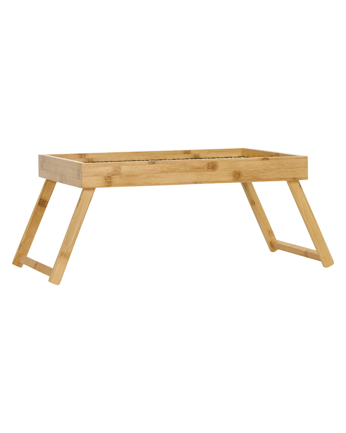 Bricka bord, HDTray, Svart, Natur