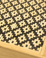 Bricka bord, HDTray, Svart, Natur