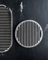 Underlägg, HDEsme, Borstat silverfärg