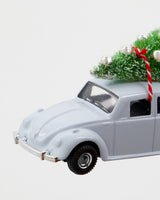Dekoration, HDMini Xmas car, Ljusblå