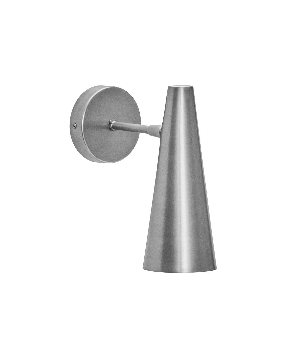 Vägglampa, HDPrecise, Silver finish