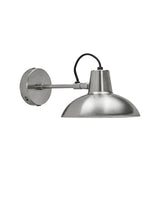 Vägglampa, HDDesk, Borstat silverfärg