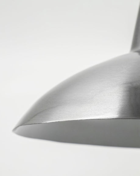 Lampa, HDDesk, Borstat silverfärg
