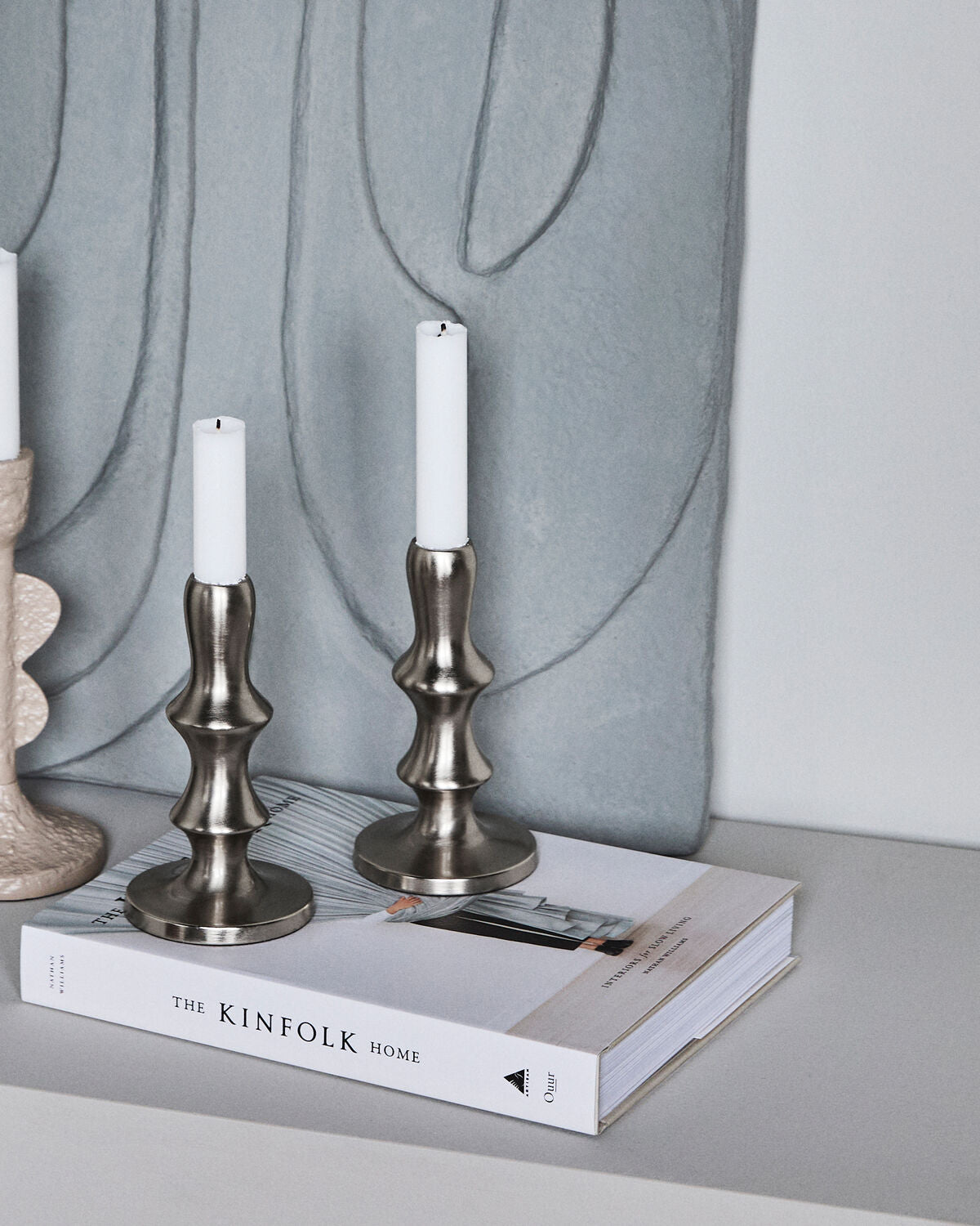 Ljusstake, HDReese, Silver finish