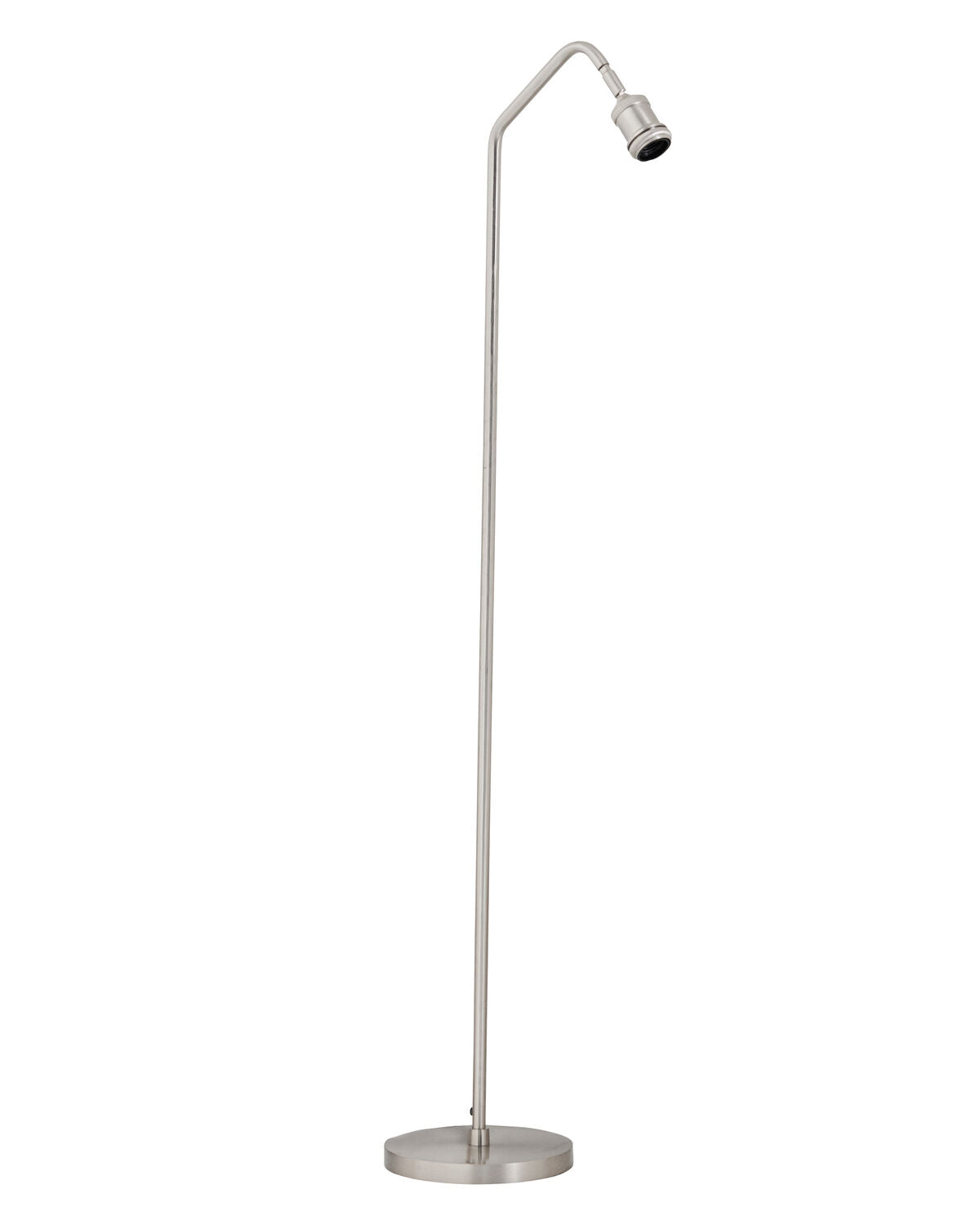 Golvlampa, HDStand, Borstat silverfärg