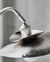 Golvlampa, HDStand, Borstat silverfärg