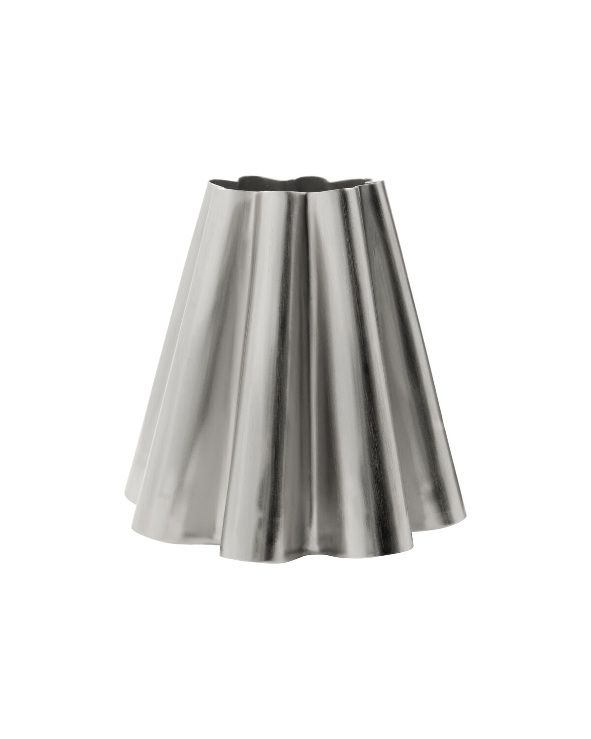 Lampskärm, HDFlola, Borstat silverfärg