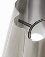 Lampskärm, HDFlola, Borstat silverfärg