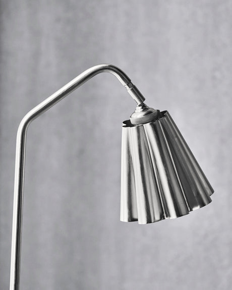 Lampskärm, HDFlola, Borstat silverfärg